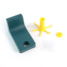 360 Degree Rotating Self Adhesive Plastic Wall Hook Hanger; Multifunctional Hanger with 6 Heavy Duty Claw Hooks